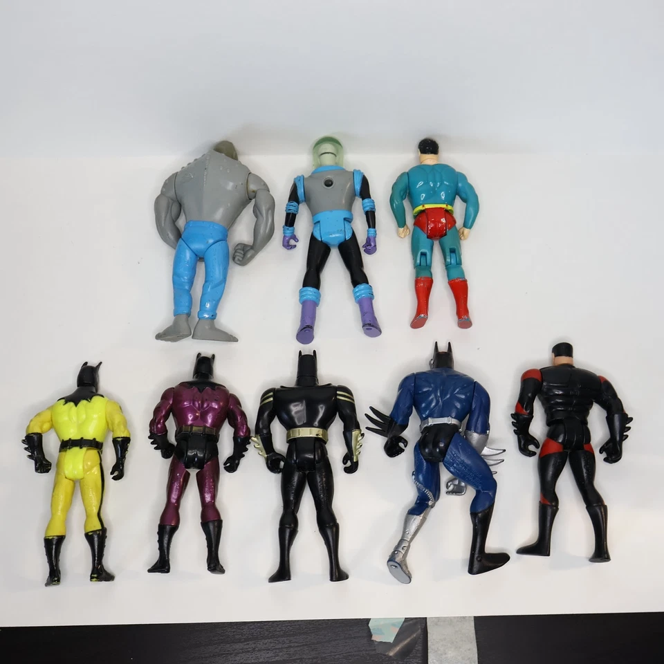 Lot Of 8 Vintage 90s And Up Action Figures Batman Freeze Killer Croc Superman - Image 4 of 4