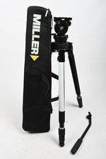 Miller AIR Solo 75 2 Stage Alloy Tripod w/ Head 418