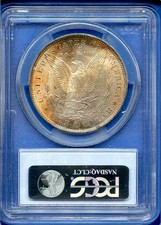 1881 P PCGS MS64 Morgan Silver Dollar $1 US Mint Coin 1881-P MS-64 Color !