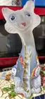 awesome Fenton Alley Cat with snowman and animals