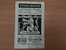 RAITH ROVERS v KILMARNOCK SCOTTISH LEAGUE CUP 1962-63 