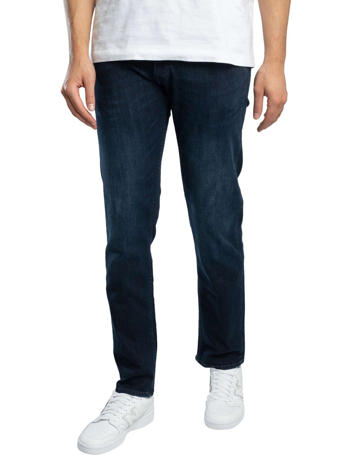 Replay Men's Grover Straight Jeans, Dark Indigo - Image 2