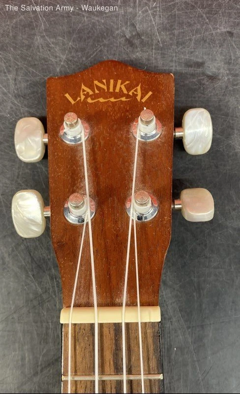 Lanikai LU-21P Hawaii Brown 4 String Musical Instrument Acoustic Ukuleles - Image 4 of 4