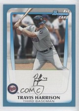 2011 Bowman Draft Prospects Blue 452/499 Travis Harrison #BDPP41 1c6