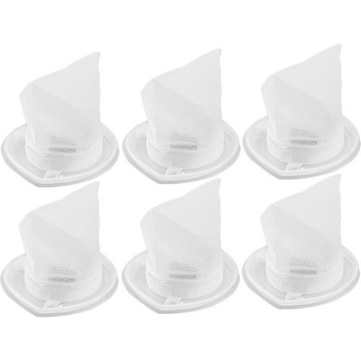 6 Pack HNVCF10 Filters For Black and Decker Dustbuster Hand Vacuums HNVC220BCP07
