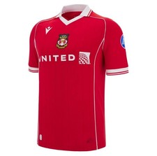 Chemise domicile Wrexham AFC 25/26 AUTHENTIQUE - Taille adulte Large