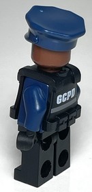LEGO SH0417 GCPD Officer (2017, Batman, Swat Gear, DC Universe, 70915) Canadian