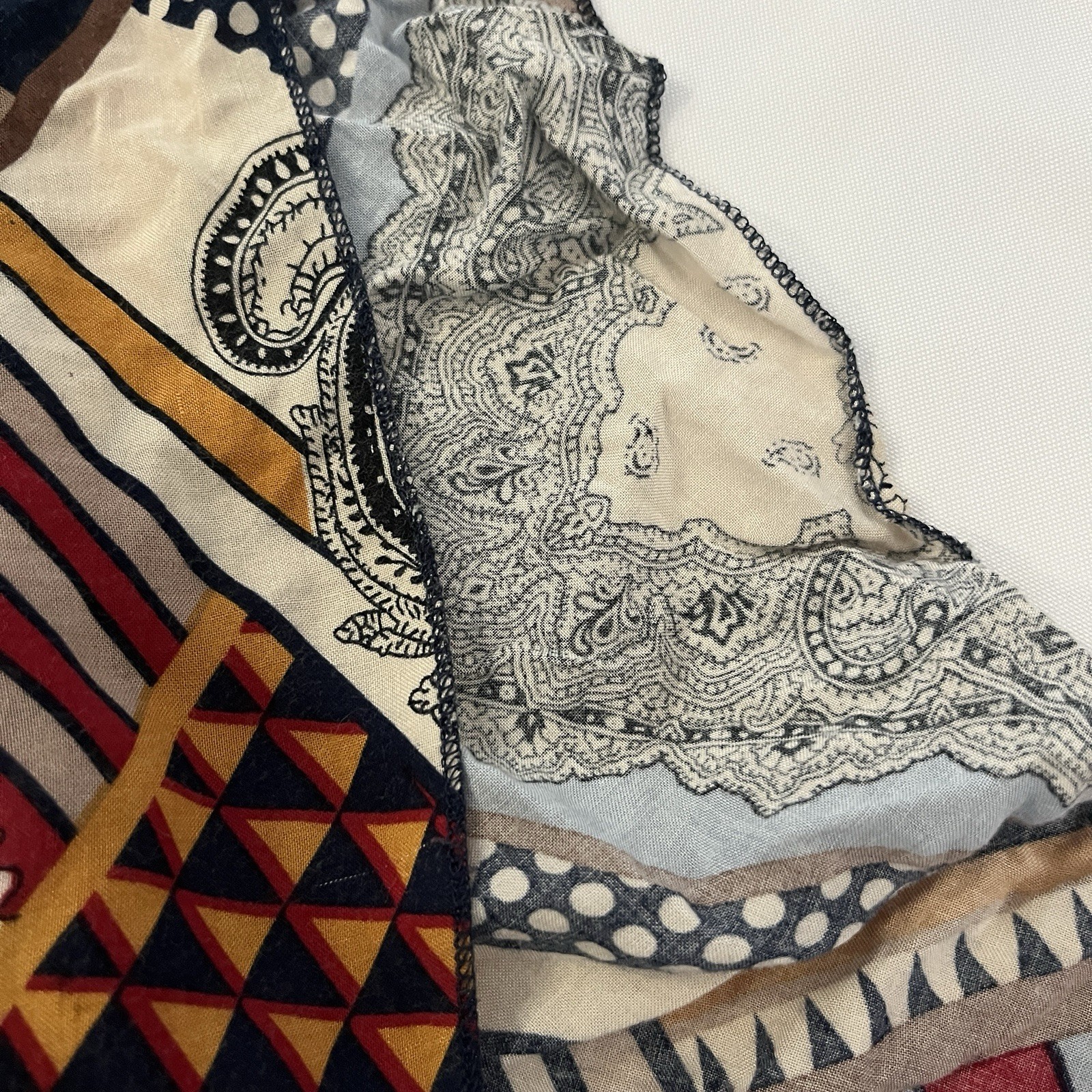 Boho & Vintage Inspired | patchwork halter maxi d… - image 19