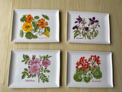 4er Set Porzellan Schälchen, Porzellan Schalen, lillian vernon Japan, Vintage