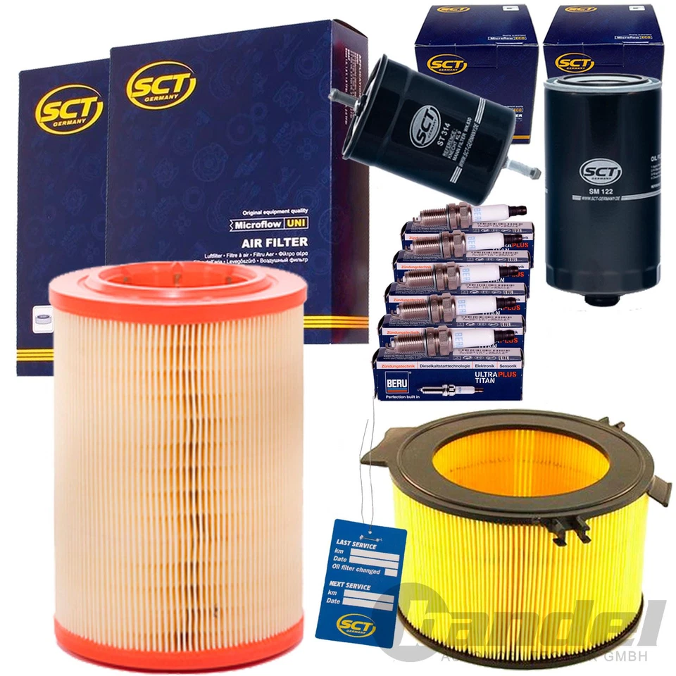FILTERSET INSPEKTIONSKIT+ZÜNDKERZEN 2.5 i T4 BUS KASTEN BIS BAUJAHR 08/95 110 PS