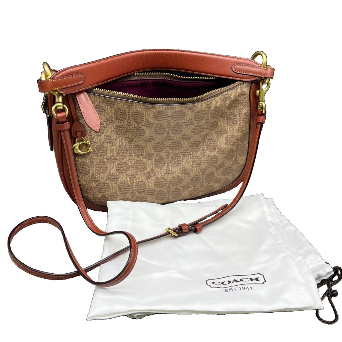 Coach PVC Shoulder Bags for Women for sale | eBay