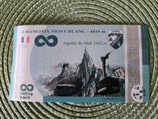 2025 CHAMONIX BILLET INFINY CASH 0 EURO SOUVENIR 