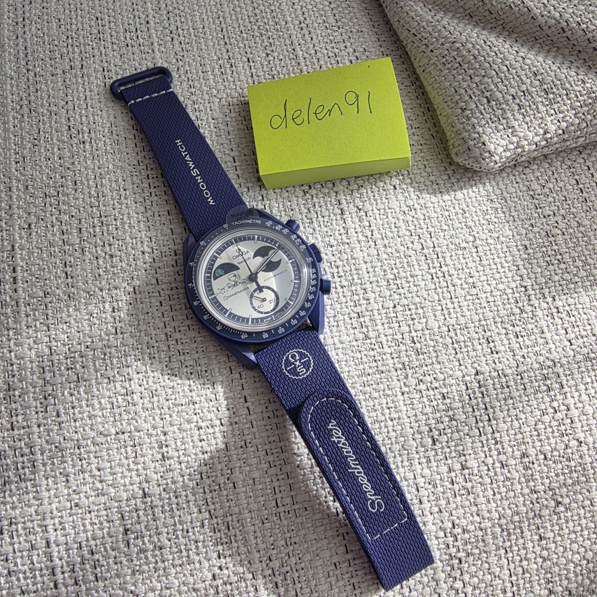 Omega X Swatch MoonSwatch Mission to Earthphase Moonshine Gold