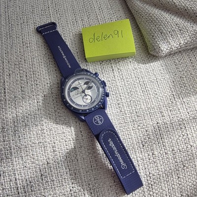 Omega X Swatch MoonSwatch Mission to Earthphase Moonshine Gold