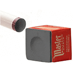 Master BLACK Pool Billiard Cue Q Stick Chalk Doz. Box 12-Pack 1 Dozen 12 ct. - Afbeelding 2 van 3