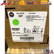 Allen Bradley 20F1AND186JN0NNNNN PowerFlex Air Cooled 753 AC Drive  US Free Tax