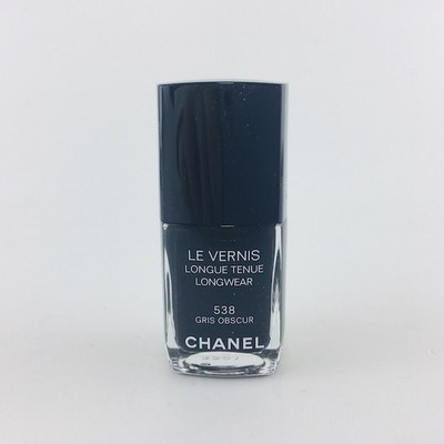 Chanel Le Vernis Longwear Nail Colour Nr. 538 Gris Obscur 13ml New Unused