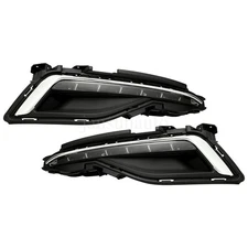 Front Fog Light Left & Right LED DRL Lamp For Hyundai Sonata 2015-2017