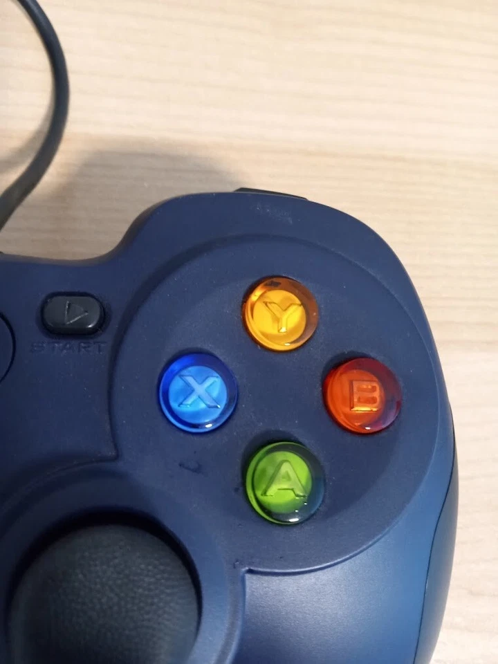 Logitech Gamepad F310 Wired PC USB Controller Dark Blue And Black Tested - Image 4 of 4