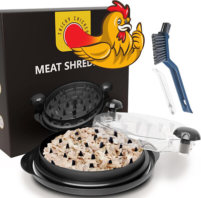 Large Chicken Shredder Tool Twist Meat Shredding Grinder Handles Non-Slip No BPA