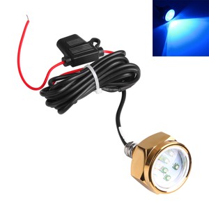 boat light plug drain led npt underwater marine lamp fish
