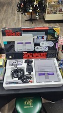 CIB SUPER NINTENDO SNES SUPER MARIO WORLD EDITION VIDEO GAME CONSOLE SYSTEM
