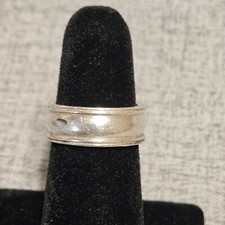 Sterling Silver Simplicity Band Size 8