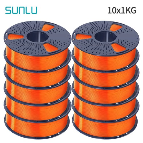 Filament d'imprimante 3D SUNLU PETG 1,75 mm PETG 1 KG/rouleau +/-0,02 mm multicolore sans nœud - Photo 37/228