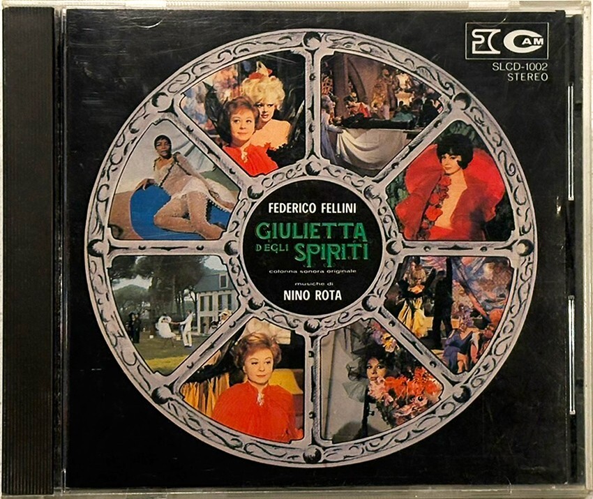 Giulietta Degli Spiriti Soundtrack CD Nino Rota * Very Rare