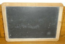 Tavola in ardesia casa scuola di campagna vintage - Made in Germany - 13 1/2" x 9 3/4"