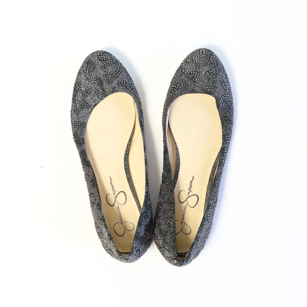 Jessica simpson sparkle ballet best sale flats