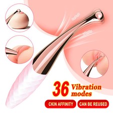 Orgasm Finger Vibrator G-Spot Dildo Clit Nipple Wand Massager Sex Toys for Women