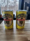 2 Vintage Rondo Citrus Soda Pop Cans 12oz Straight Steel Coca Cola Madison WI