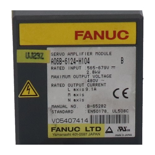 Fanuc A06B-6124-H104 Used UMP - Picture 2 of 8