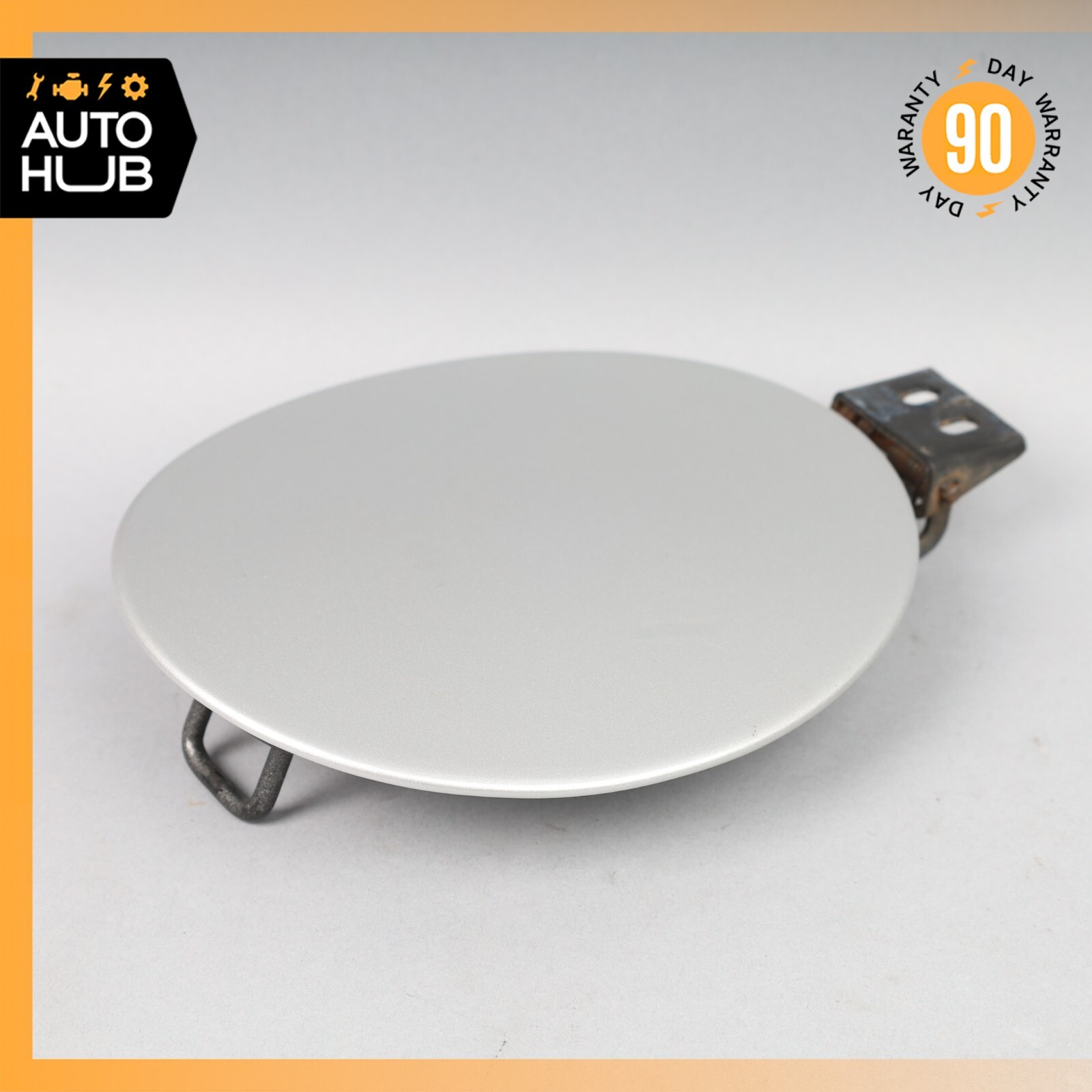 03-13 Maserati Quattroporte M139 Fuel Gas Tank Lid Door Cover Silver OEM