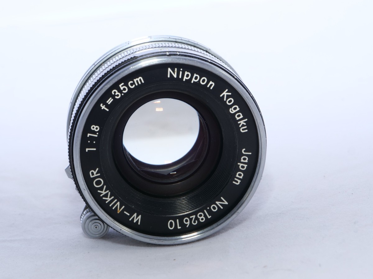 Nippon Kogaku Nikkor-W 3.5cm f1.8 W-A lens Leica M39 LTM Nippon Kogaku Nikkor-W 3.5cm f1.8 W-A lens Leica M39 LTM