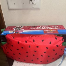 LIFEGUARD 3 Piece Watermelon Kids Swim Float w/Detachable Arm Bands 33-55 lbs