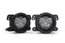 Morimoto 4Banger NCS Amber Wide Beam LED Light Pod Kit For 14-17 Jeep Cherokee