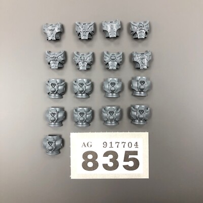 TORSO ARMOUR BACK FRONT THOUSAND SONS CHAOS SPACE MARINES RUBRIC 40K KILL TEAM