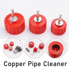 9PC 3/4In Copper-Pipe Cleaner Set For Power D...
