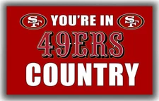 San Francisco Football Team Memorable Flag 90x150cm 3x5ft 49ers Country Banner