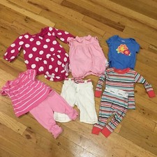 45 Piece 3-6 Month Girl Lot Gymboree Gap Old Navy Carters Children  s Place