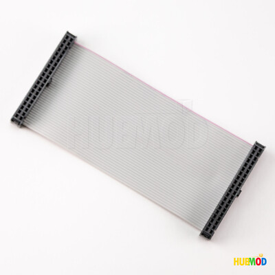 4'' inch 40-Pin Short Female to Female IDE Ribbon Flat Cable 2-Connector 1-Device