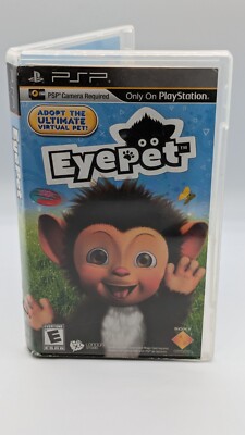 EyePet (2010) Sony Playstation PSP Portable Virtual Pet Video Game w/ Manual 