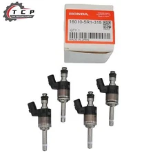 4 PCS NEW OEM FUEL INJECTORS 16010-5R1-305 FOR  HONDA 1.5L 2015 2016-20 USA