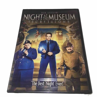 Night at The Museum DVD Secret of the Tomb NEW SEALED Ben Stiller