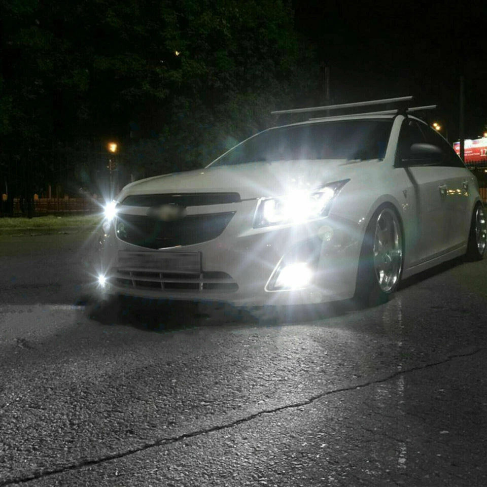 For GMC Sierra 1500 2500 HD 3500 2001-2005 Combo LED Headlight + Fog Light Bulbs - Image 3 of 4