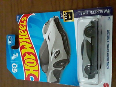 2022 Hot Wheels 007 ASTON MARTIN VALHALLA CONCEPT #103/250 HW Screen Time 6/10 
