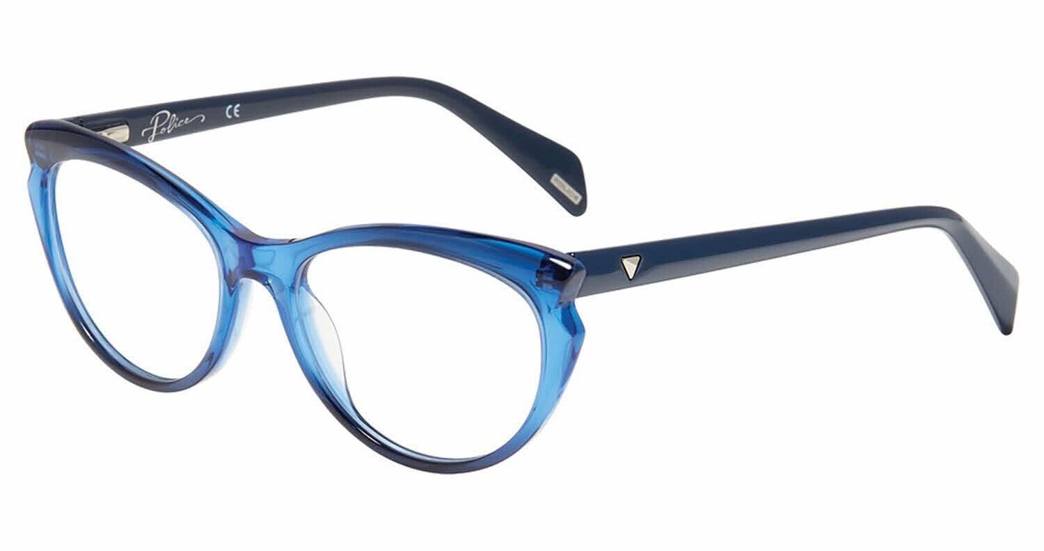 Ladies` Spectacle Frame Police Vpla02-540D79 + 54 Mm NUOVO