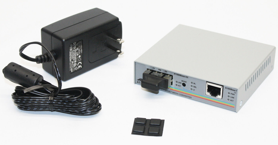 Allied Telesis AT-MC1004 Gigabit Ethernet Medienkonverter – Erweitert Netzwerke Mit Glasfaser Auf Bis Zu 10 Km